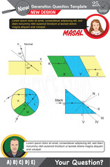 Physics, Physical concepts, High school, middle school, exam question template, numerical lessons, verbal lessons, Next generation problems, dad, girl, for teachers, editable