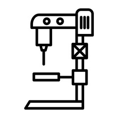 Automatic Drilling Icon