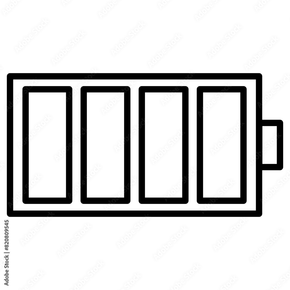 Canvas Prints camera battery icon