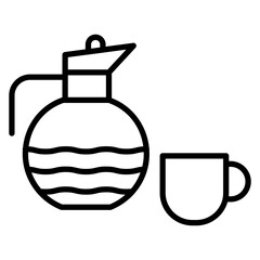 Pour Coffee Icon