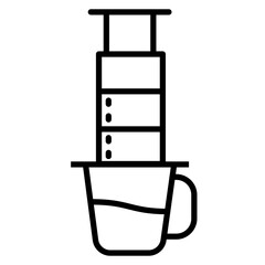 Aeropress Icon