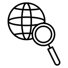 Search Map Icon