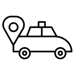 Car Location Icon