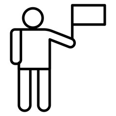 Flagman Icon