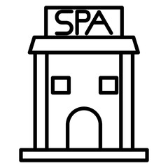 Spa Signboard Icon