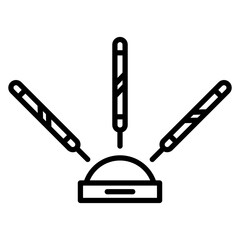 Incense Sticks Icon