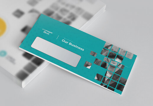 Boxes Style Envelope Commercial With Paste Accent