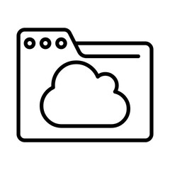 Cloud Folder Icon