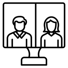 Video Conference Icon