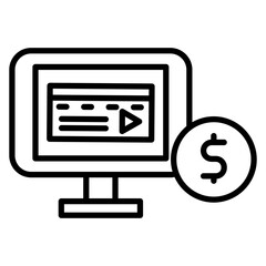 Online Payment Details Icon