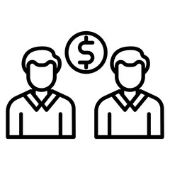 Money Discussion Icon