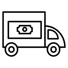 Cash Delivery Icon