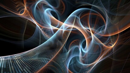 Fototapeta premium Abstract Forms Bend the Laws of Physics