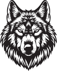 Wolf vector illustration
