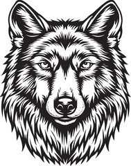 Wolf vector illustration