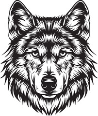 Wolf vector illustration