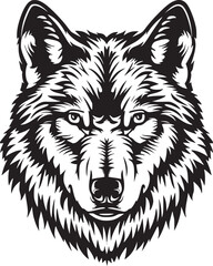Wolf vector illustration