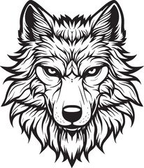 Wolf vector illustration