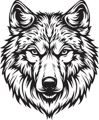 Wolf vector illustration