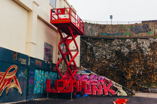 Margate, Kent, UK - 6th April 2024: The Victorian seaside resort of Margate in its run down state due to unemployment and low cost holidays abroad.
