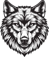 Wolf vector illustration