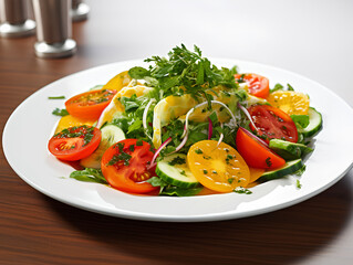 Colorful Vegetable Salad