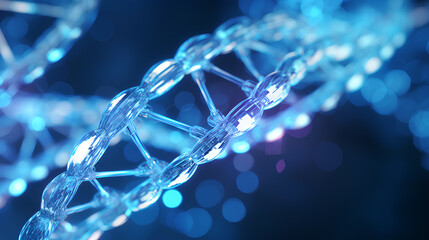Blue Light DNA Structure