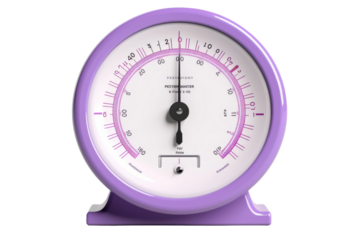 Time Dance in Purple and White on a White or Clear Surface PNG Transparent Background.