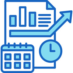 Obraz premium Long Term Planning Icon