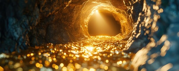 Mysterious underground tunnel