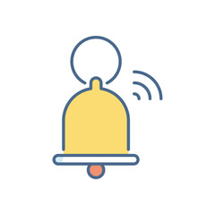 School Bell vector icon