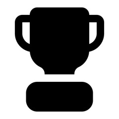 trophy icon for illustration