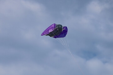 Cerf-volant à Narbonne-Plage, ville de Narbonne, département de l'Aude, France