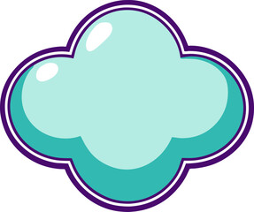 speech bubble illustration