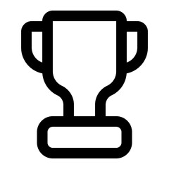 trophy icon for illustration