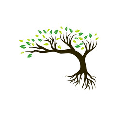 Fototapeta premium Tree Logo Design Illustration vector eps format , suitable for your design needs, logo, illustration, animation, etc.