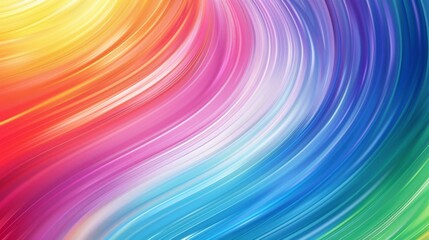 Fototapeta premium Smoothly Blurred Rainbow Gradient Background