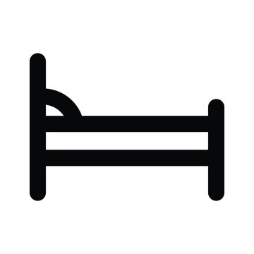 recommend clip art: Hospital bed for medical treatment, an editable vector of rehabilitation bed