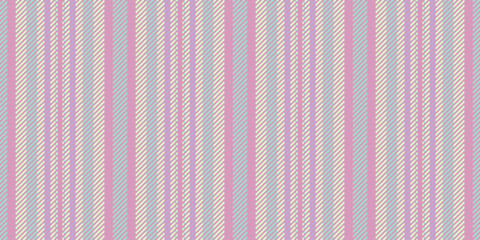 Customizable vector textile background, present texture pattern stripe. Elegant lines vertical seamless fabric in light color.