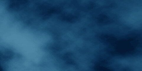 Abstract blue background with spotlight border and watercolor painted old grunge or smoke texture. blue wall, stone texture for the background. Beautiful blue watercolor grunge.