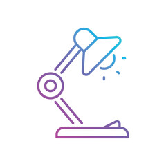 Microscope vector icon