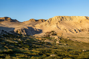 landscape in the mountains
