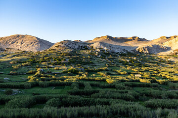 landscape in the mountains