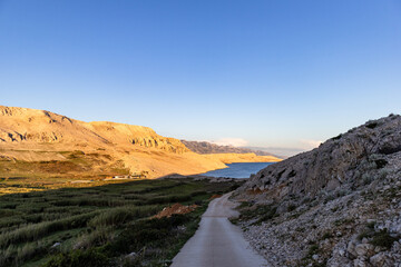 mountain road in the mountains