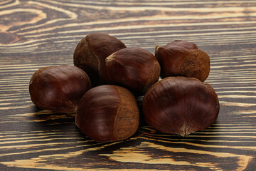 Tasty delicous brown natural Chestnut
