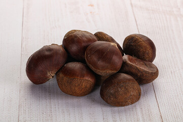 Tasty delicous brown natural Chestnut