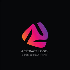 Abstract Colorful Logo Design Elements