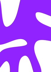 Abstract curved background Deformed pattern, trend purple color