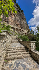 Structures and nature around Trabzon Sumela Monastery