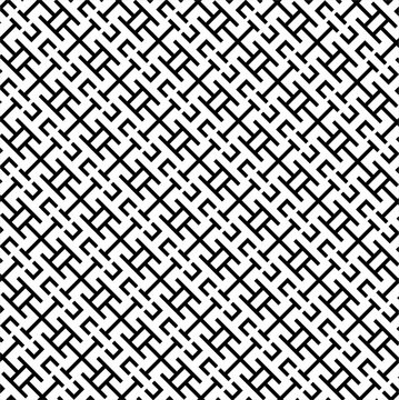 Seamless geometric abstract H letter design pattern. Used for design surfaces, fabrics, textiles.